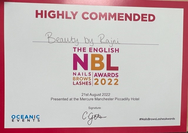 national beauty and lashes award