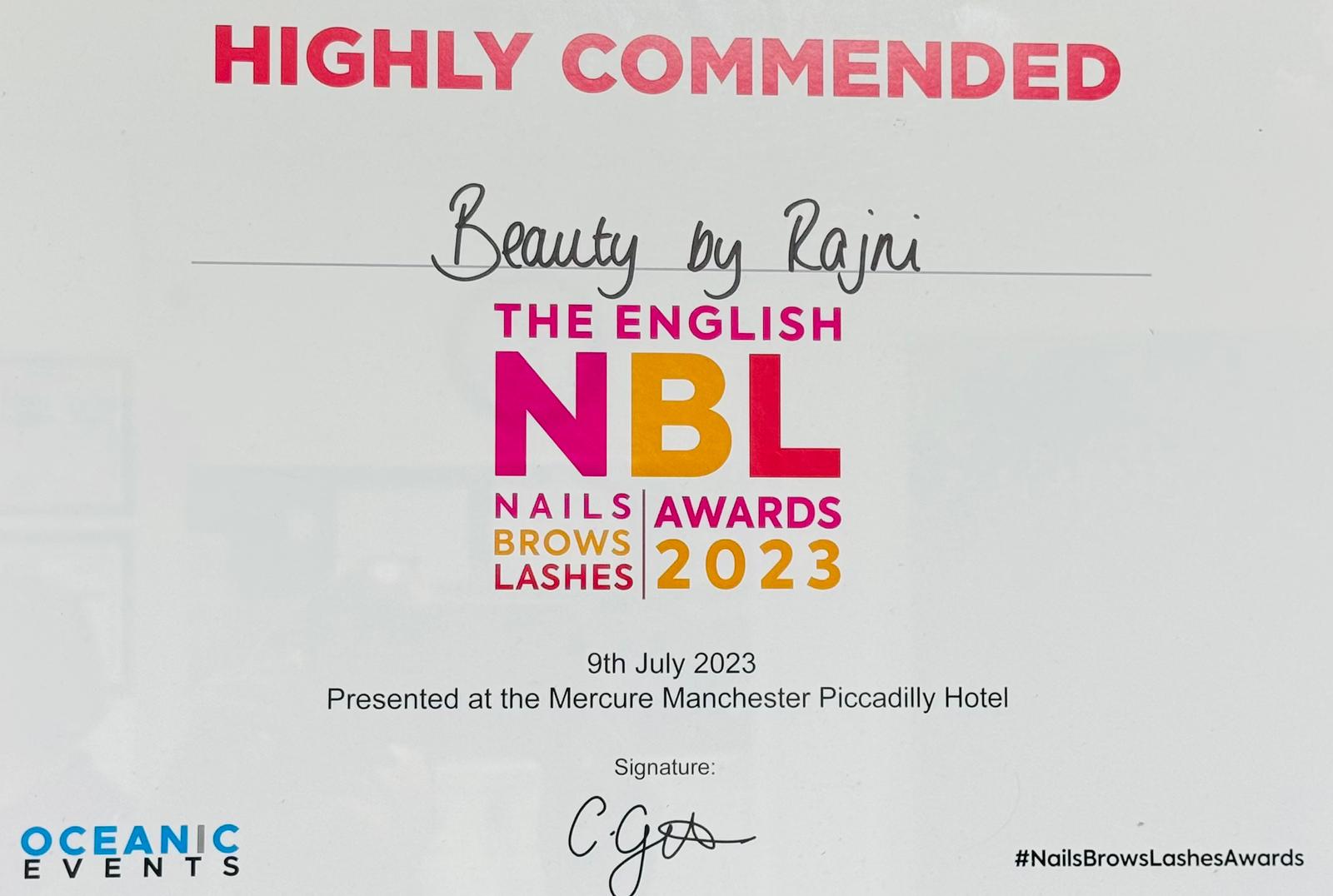 English NBL Award 2023